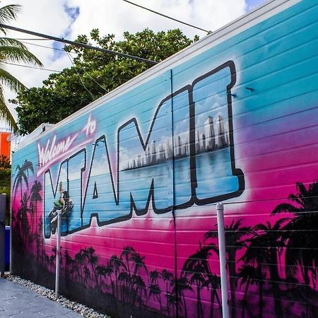 Unique Miami Art Escape W/ Hottub, Arcade & Murals Экстерьер фото